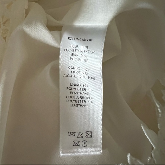 Carolina Herrera Square Neck Mini Dress in White - Picture 14 of 16